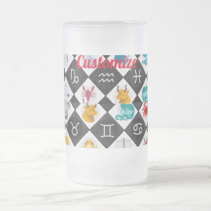 Chope Givrée Panneau solaire Zodiac Calendrier Astrologie Thund