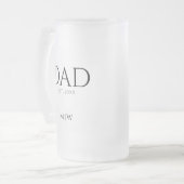 Chope Givrée Papa A Établi Le Monogramme Initial (Devant gauche)