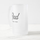Chope Givrée Papa Lettres simples | Cadeau papa (Devant gauche)