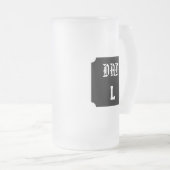 Chope Givrée Papa Monogramme Personnalisable (Devant droit)