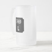 Chope Givrée Papa Monogramme Personnalisable (Devant gauche)