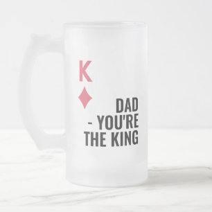 Chope Givrée Papa, tu es la Fête des pères King Poker