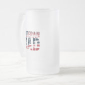 Chope Givrée Papa vétéran rouge, blanc et bleu (Devant gauche)