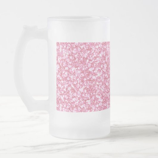 Chope Givrée Parties scintillantes roses Girly imprimées (Gauche)