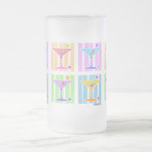 CHOPE GIVRÉE PASTEL POP ART MARTINIS (Centre)