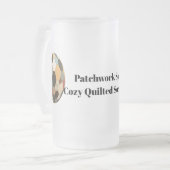 Chope Givrée Patchwork Sphere : Cosy Balle De Football Quilé (Devant gauche)