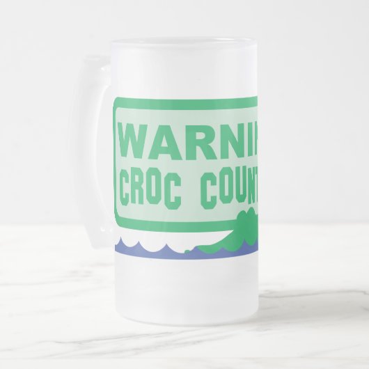 Chope Givrée Pays D'AVERTISSEMENT de croc ! conception de (Devant gauche)