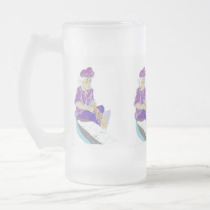 Chope Givrée Pêcheurs grecs en verger congelés de 16 oz