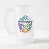 Chope Givrée pentagramme du Wiccan (Gauche)