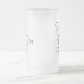 Chope Givrée Père du Merci Tankard de jeune mariée (Centre)