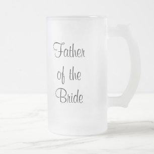 Chope Givrée Père du Merci Tankard de jeune mariée