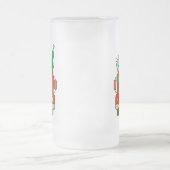 Chope Givrée Père Noël vue de devant Joyeux Noël (Centre)