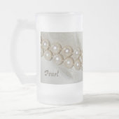 Chope Givrée Perles vintages élégantes (Gauche)