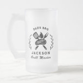 Chope Givrée Personalized Dad's BBQ Barbeque Grill Master  (Gauche)