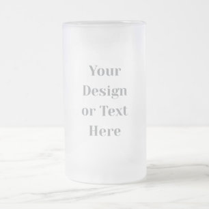 Chope Givrée Personnalisable Votre conception ou texte ici Pers