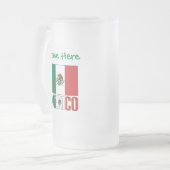 Chope Givrée Personnalisation verte du drapeau mexicain (Devant gauche)