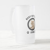 Chope Givrée Personnalisé Meilleur Chat Papa Jamais Photo perso (Devant gauche)