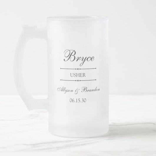 Chope Givrée Personnalisé Usher (Gauche)