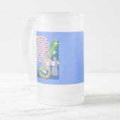 Chope Givrée Petits textes de garçon de batteur sur des (Devant gauche)