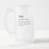 PhD Drôle Dictionnaire Définition