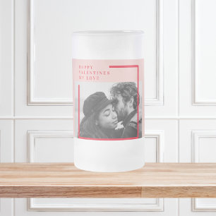 Chope Givrée Photo moderne   Cadeau de Valentines Rouge et Rose
