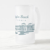 Chope Givrée Pilier de Huntington Beach, CA - illustration (Devant droit)