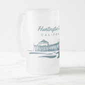 Chope Givrée Pilier de Huntington Beach, CA - illustration (Devant gauche)