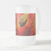 Chope Givrée Pince de dragon - Dragon rouge (Devant droit)