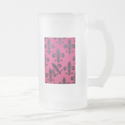 Chope Givrée Pink Fleur De Lis (Droit)