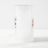 Chope Givrée Pint de verre congelé Secret Père Noël (Centre)