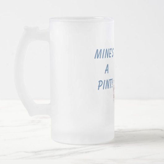 Chope Givrée pinte de la mine par (Gauche)
