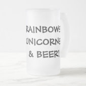 Chope Givrée Pinte d'or à l'extrémité de l'arc-en-ciel (plus la (Devant droit)