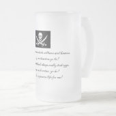 Chope Givrée PirateLife, GlassSteinMug (Devant droit)
