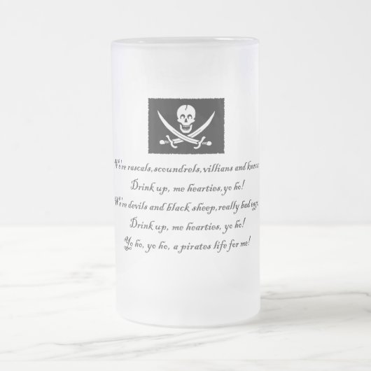 Chope Givrée PirateLife, GlassSteinMug (Centre)