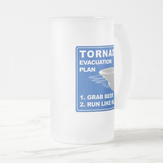 Chope Givrée Plan d'évacuation des tornades (Devant droit)