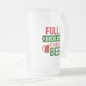 Chope Givrée Plein de bière de fête (Devant droit)