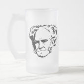 Chope Givrée Portrait d'Arthur Schopenhauer (Gauche)
