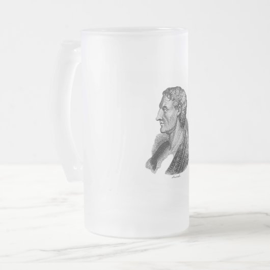 Chope Givrée Portrait de l'ancien philosophe grec Aristote (Devant gauche)