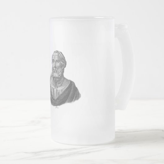 Chope Givrée Portrait de Platon, philosophe grec ancien (Devant droit)