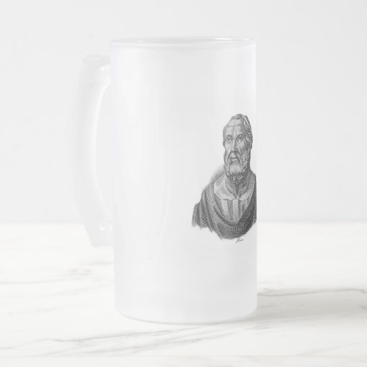 Chope Givrée Portrait de Platon, philosophe grec ancien (Devant gauche)