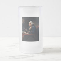 Portrait de pouce, Benjamin Franklin Père fondateu