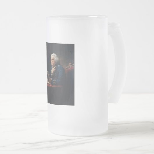 Chope Givrée Portrait de pouce, Benjamin Franklin Père fondateu (Devant droit)