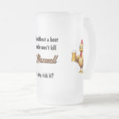 Chope Givrée Poulet Bière Frosted Musique (Devant droit)