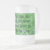 CHOPE GIVRÉE POUVEZ-VOUS VIVRE AUSSI LONGTEMPS QUE VOUS VOULEZ (Devant droit)