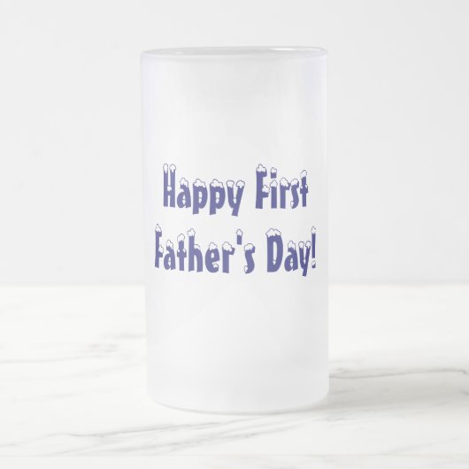 Chope Givrée Premier heureux, fête des pères ! - Stein/tasse (Centre)