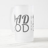 Chope Givrée Premium Fun "DAD BOD"Y fête des pères Original (Devant gauche)