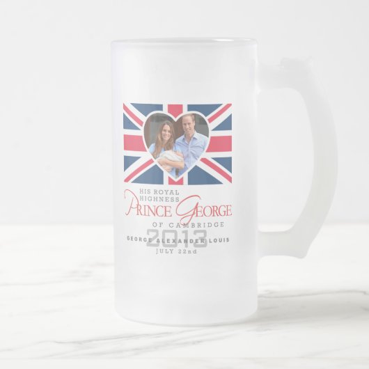 Chope Givrée Prince George - William et Kate (Droit)