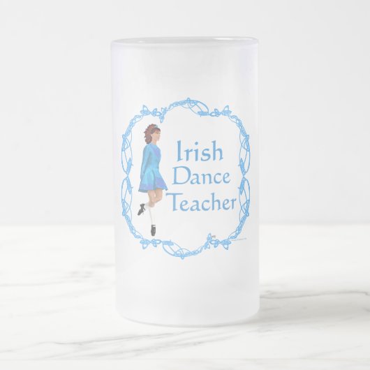 Chope Givrée Professeur de danse step irlandais - Bleu (Centre)