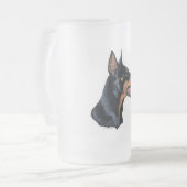 Chope Givrée Profil du Doberman Pinscher (Devant gauche)