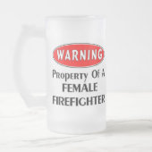 Chope Givrée Propriété d'un sapeur-pompier féminin (Gauche)